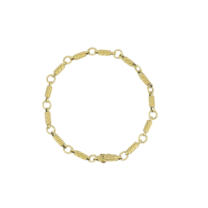 Vintage Cartier 18k Gold Link Bracelet