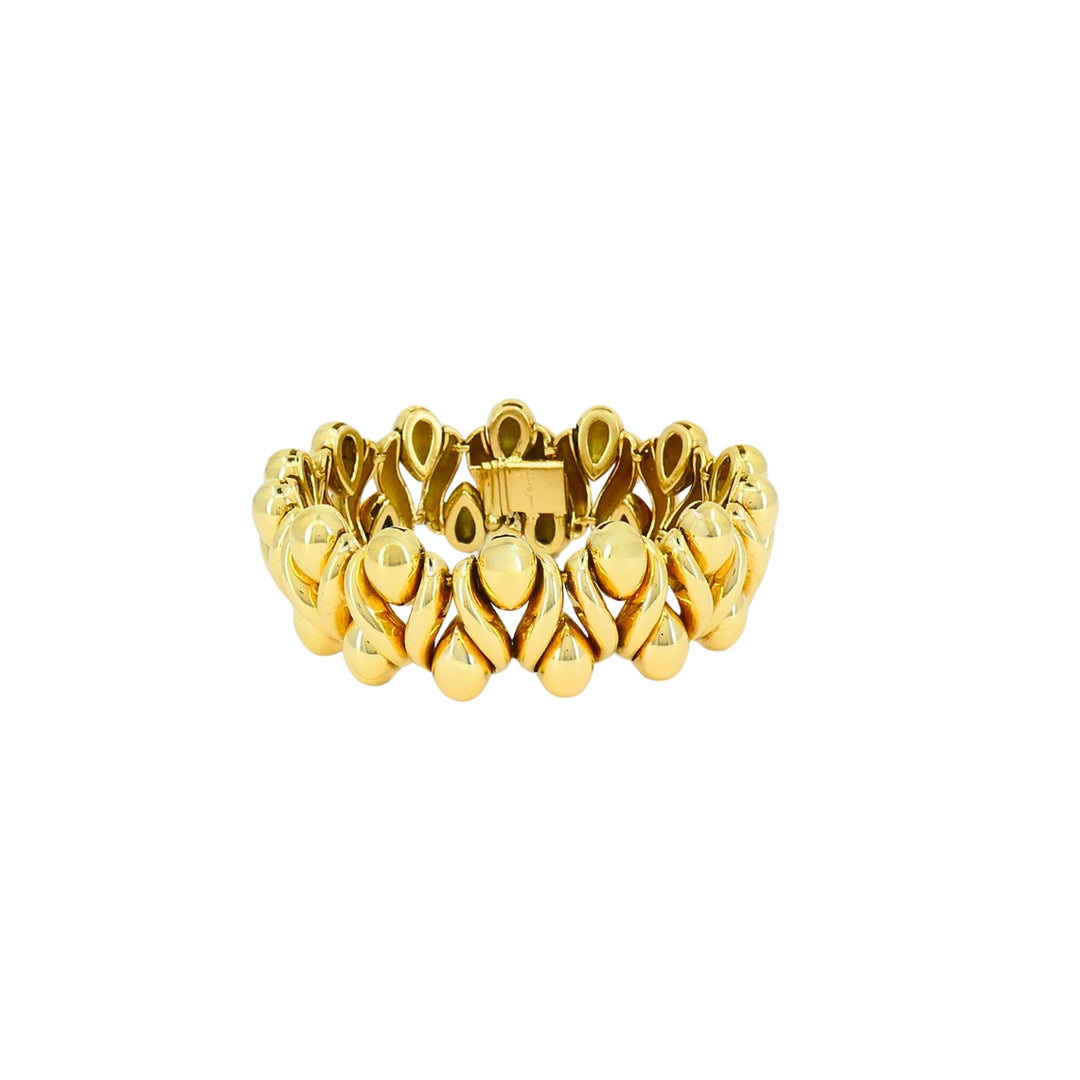 Rene Boivin Vintage Gold Link Bracelet 18k