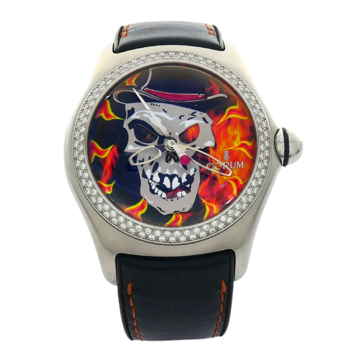 Corum Bubble Baron Samedi Watch Halloween Collectible