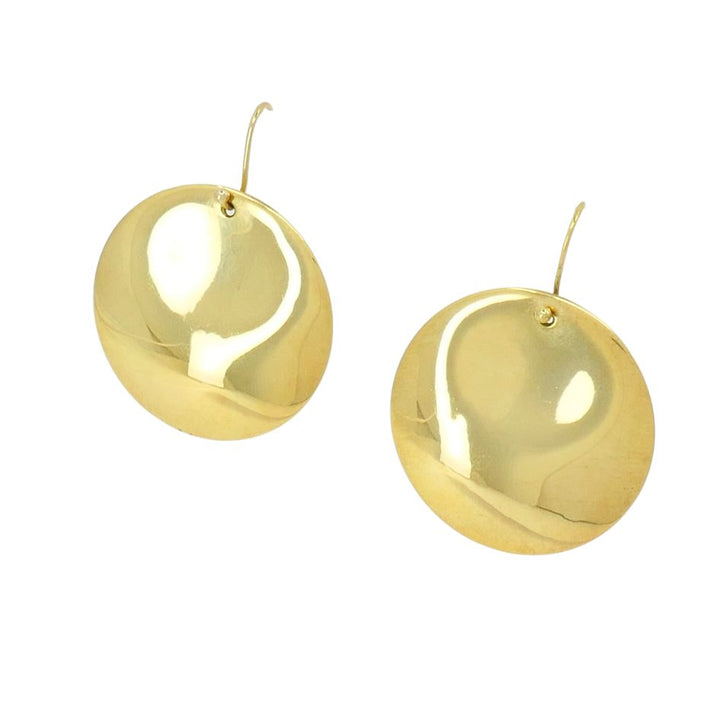 Elsa Peretti for Tiffany & Co. 18k Gold Round Hook Earrings