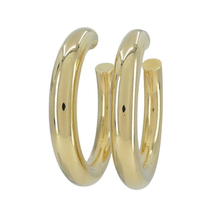 Faraone Mennella 18k Gold Barbella Hoops