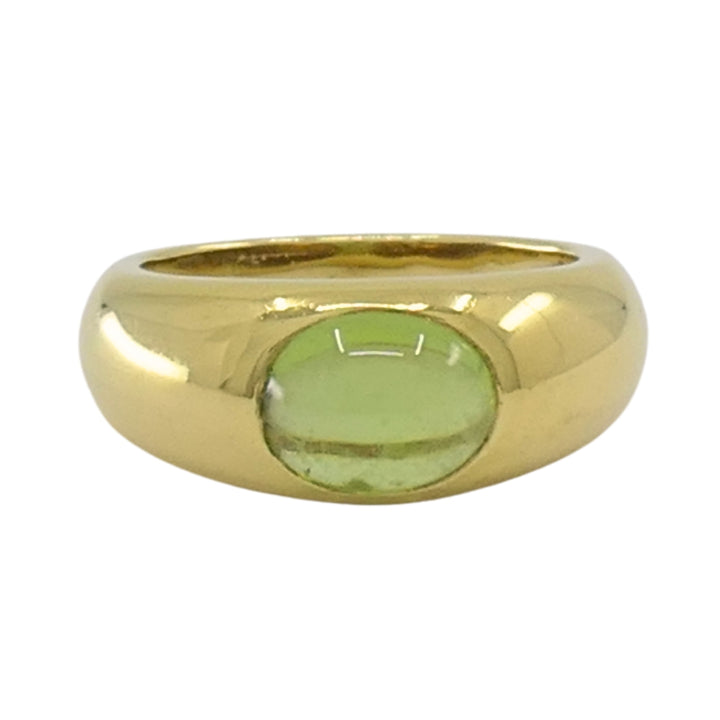 Tiffany & Co. Ring Peridot 18k Gold Band Ring