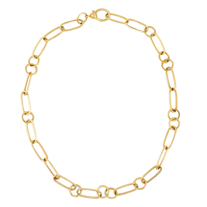 Pomellato 18k Gold Link Chain Necklace