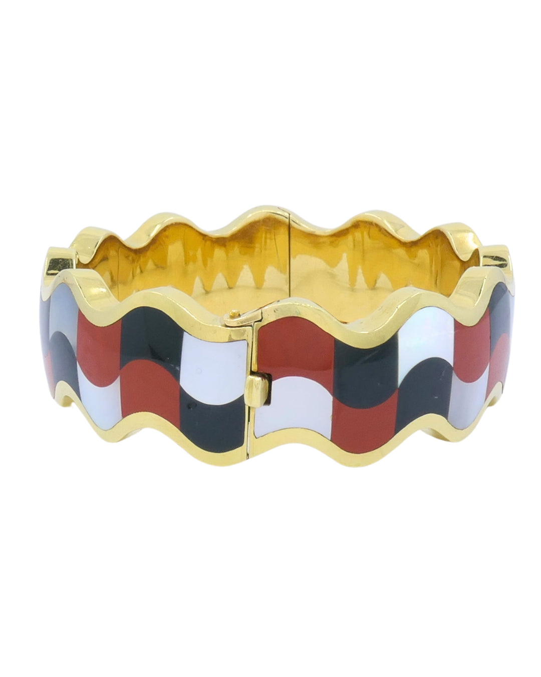 Angela Cummings for Tiffany & Co. Geometric Cuff 18k Gold Bracelet