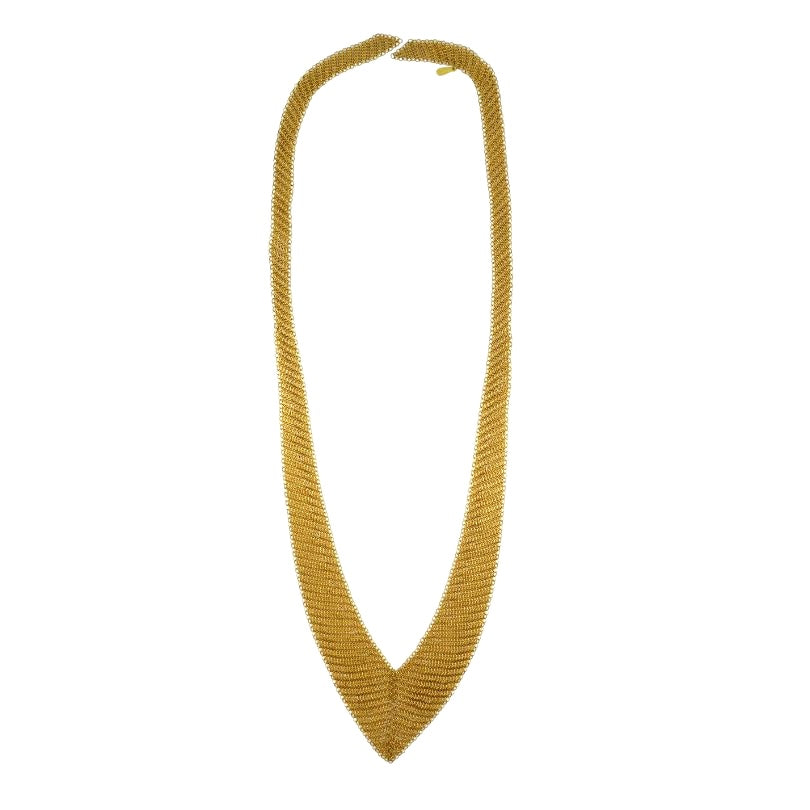 Elsa Peretti for Tiffany & Co. 18k Gold Mesh Necklace