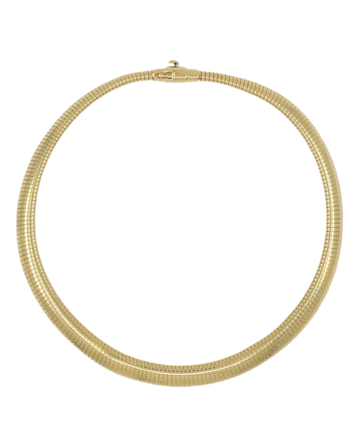 Forstner 14k Gold Necklace Tubogas Style