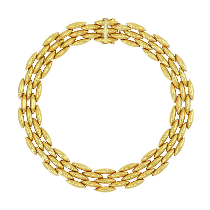 1990 Cartier Gentiane 18k Gold Necklace