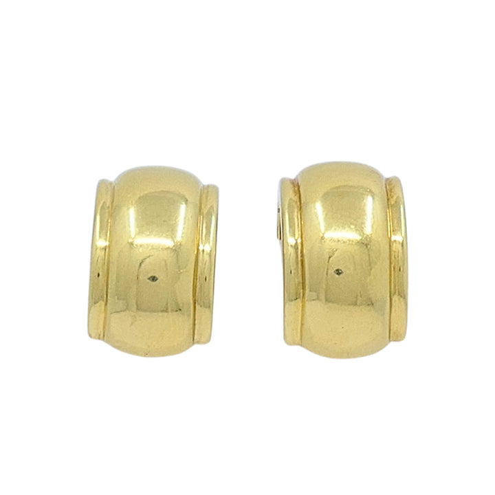 Tiffany & Co. 18k Gold Huggie Hoop Earrings