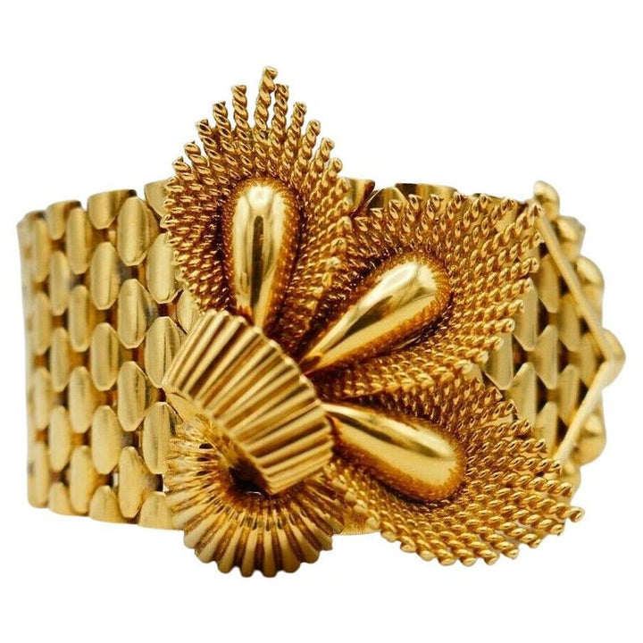 Kutchinsky Retro Yellow Gold Buckle Bracelet