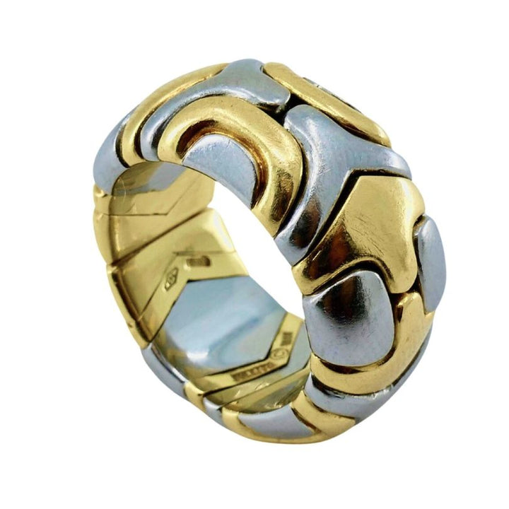 Bvlgari Bulgari Alveare Ring Gold Stainless Steel