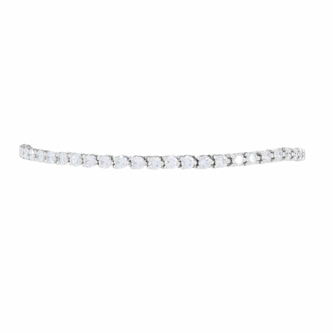 Vintage Cartier Platinum Diamond Tennis Bracelet
