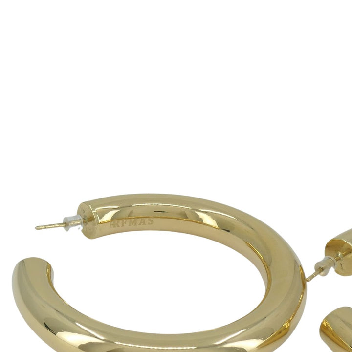 Faraone Mennella 18k Gold Barbella Hoops