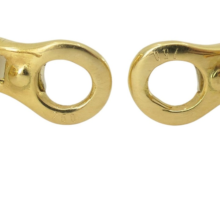 Vintage Cartier 18k Gold Nouvelle Vague Earrings