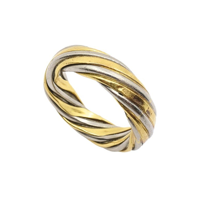 Vintage Van Cleef & Arpels Two-Tone Gold Ring