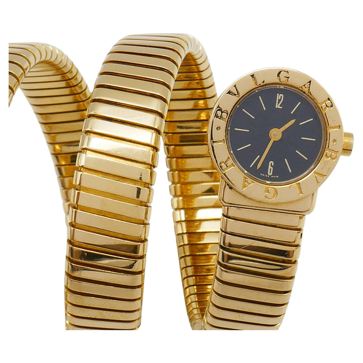 Bulgari Tubogas Watch Yellow Gold