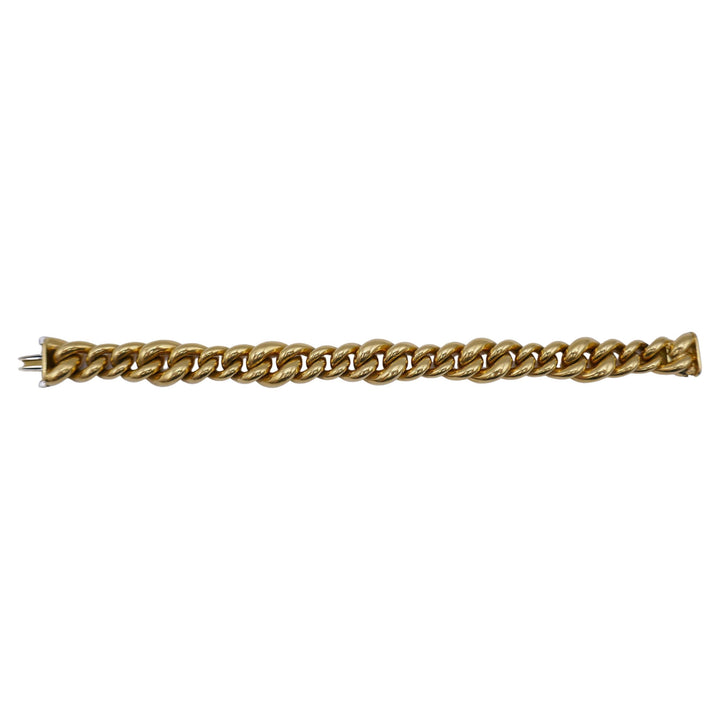 Vintage 18k Chain Link Bracelet