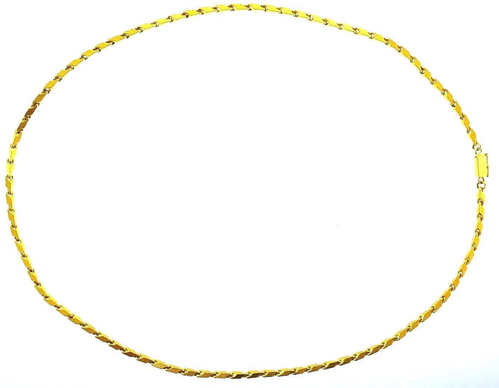 22K Yellow Gold Link Chain