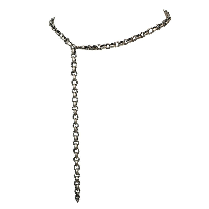 Vintage 1996 Leonard Kamhout Sterling Silver Chain Belt