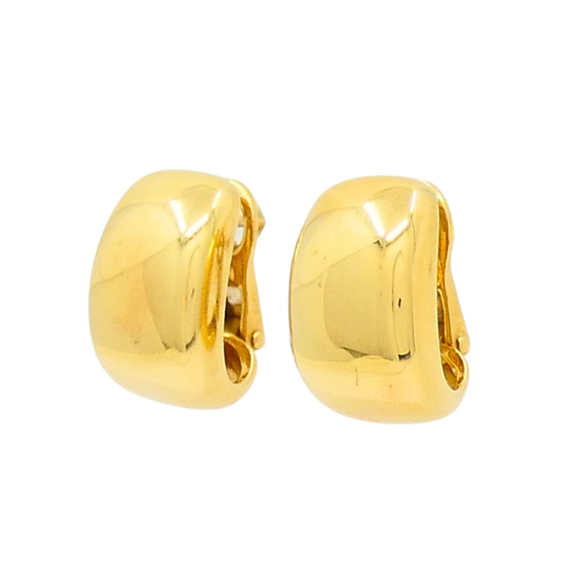 Cartier Nouvelle Vague 18k Yellow Gold Earrings