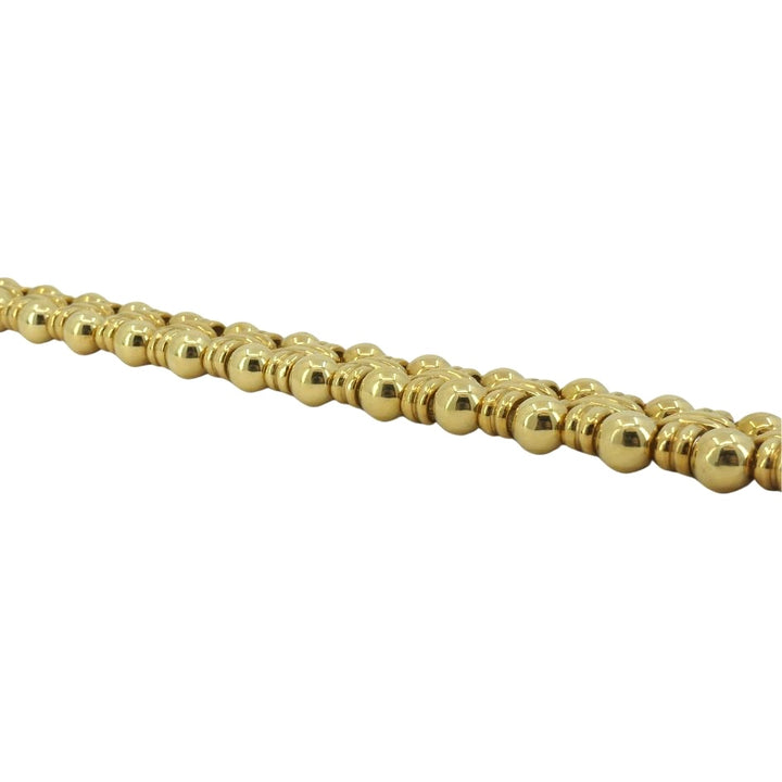 Vintage Boucheron 18k Gold Bead Bracelet