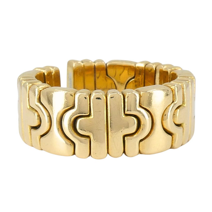 Vintage Bvlgari 18k Gold Parentesi Ring