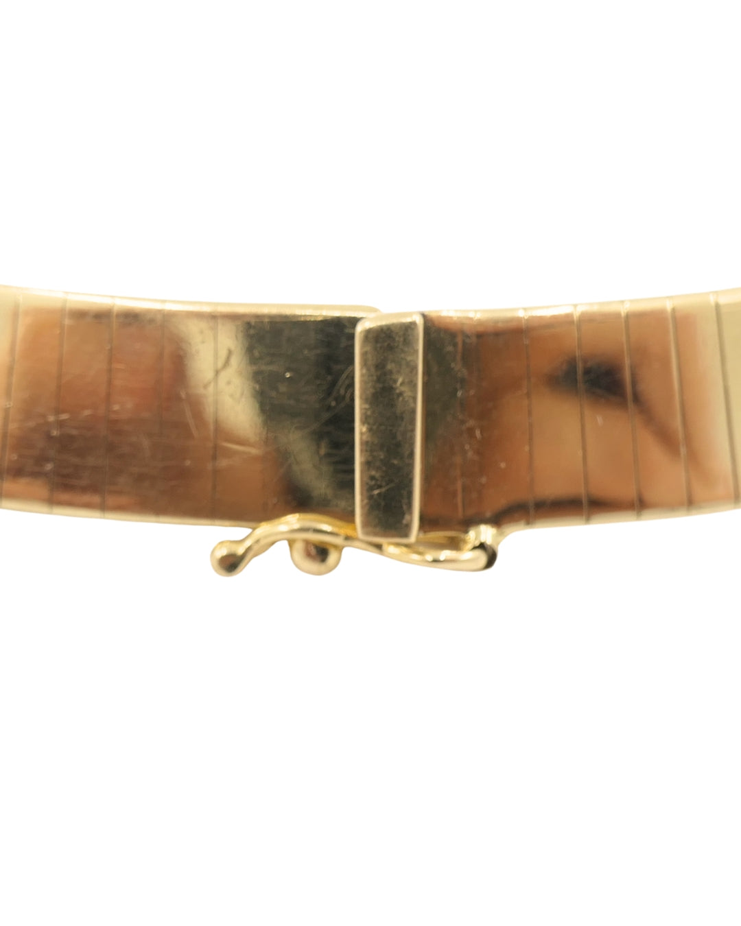 Italian Collar Necklace 14k Gold Estate Jewelry