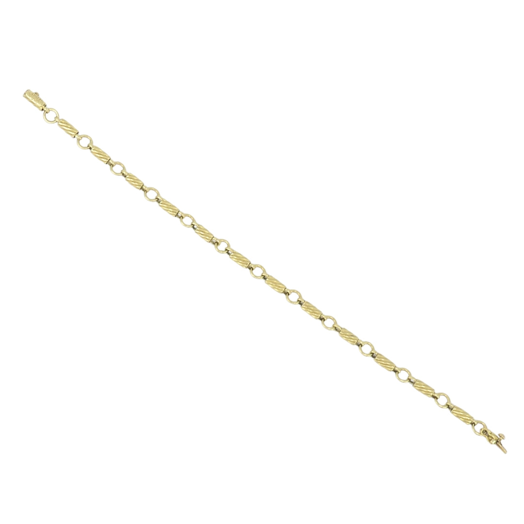 Vintage Cartier 18k Gold Link Bracelet