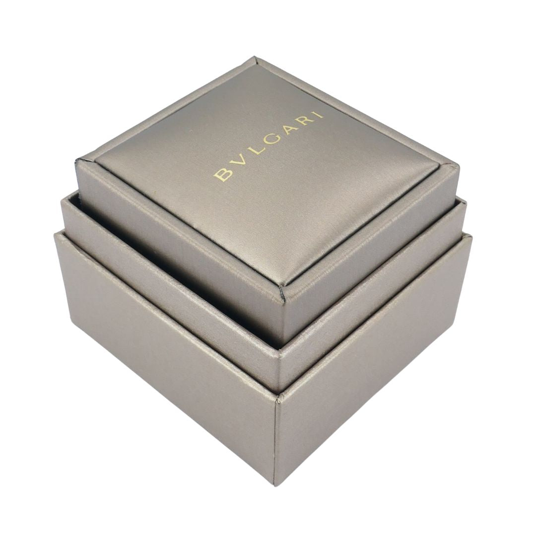 Bvlgari Yellow Sapphire Platinum Eternity Band Ring