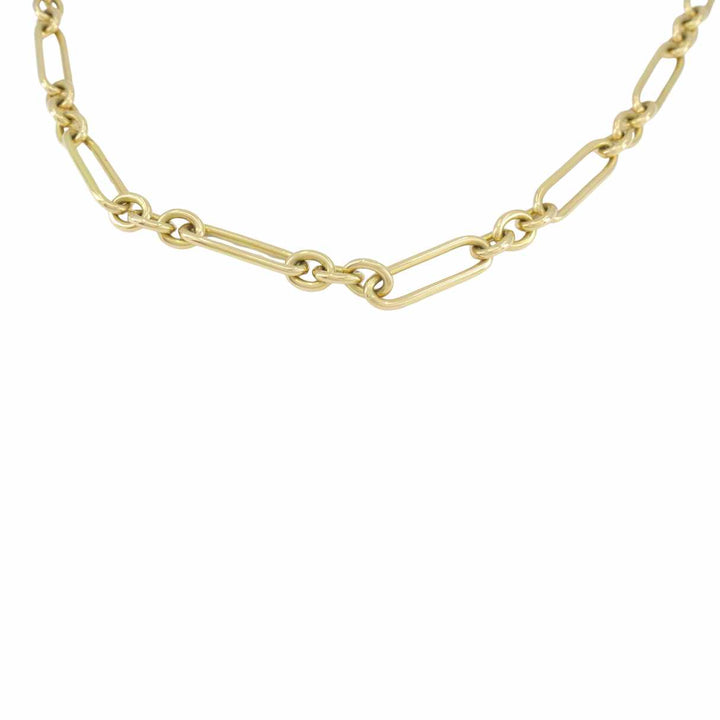 Tom Ford Italian 18k Yellow Gold Chain Link Necklace