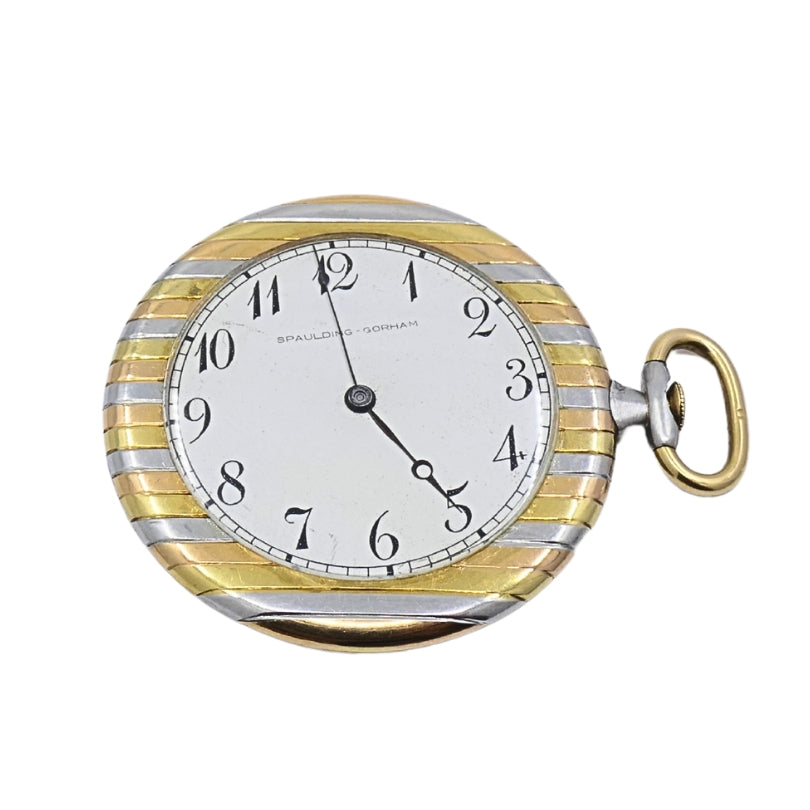Vintage Spaulding & Gorham 18k Gold Pocket Watch