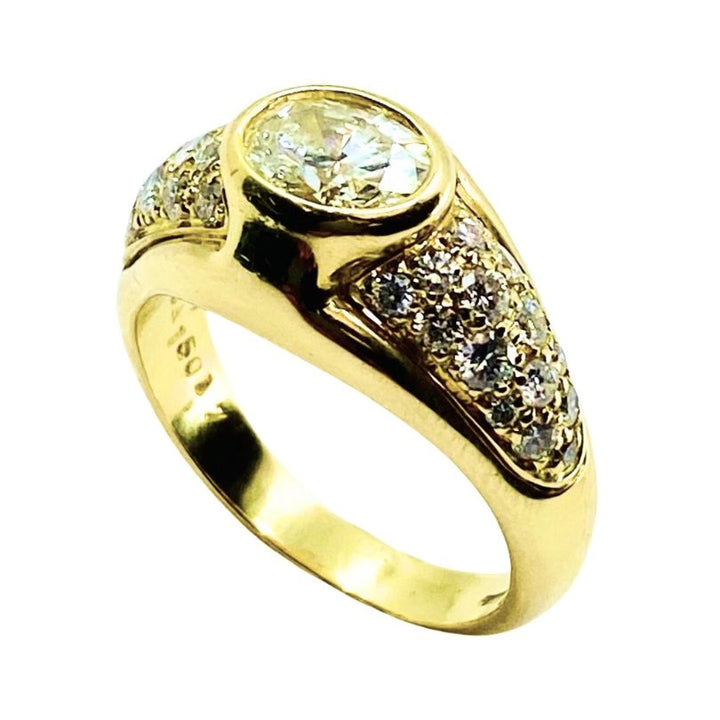 Bvlgari Bulgari Diamond Ring 18k Gold