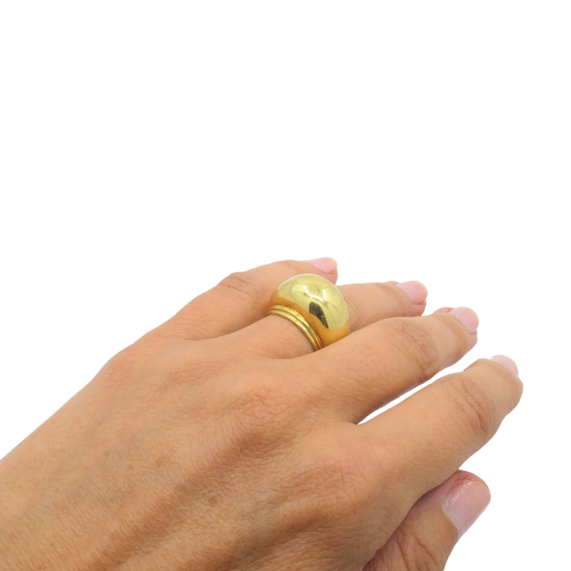 Paloma Picasso for Tiffany & Co. 18k Gold Dome Ring