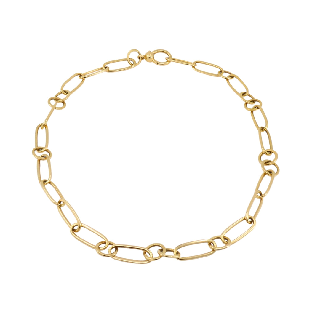 Pomellato 18k Gold Link Chain Necklace