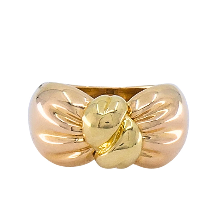 Van Cleef & Arpels 18k Two-Tone Gold Knot Ring