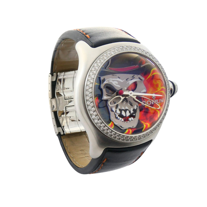 Corum Bubble Baron Samedi Watch Halloween Collectible