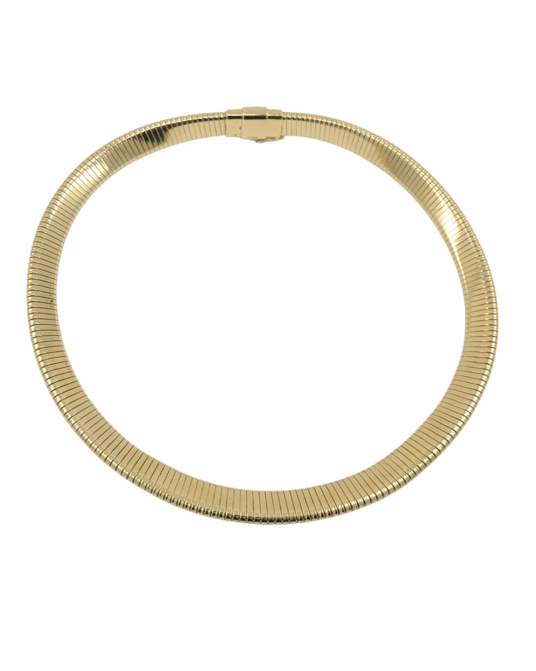 Forstner 14k Gold Necklace Tubogas Style