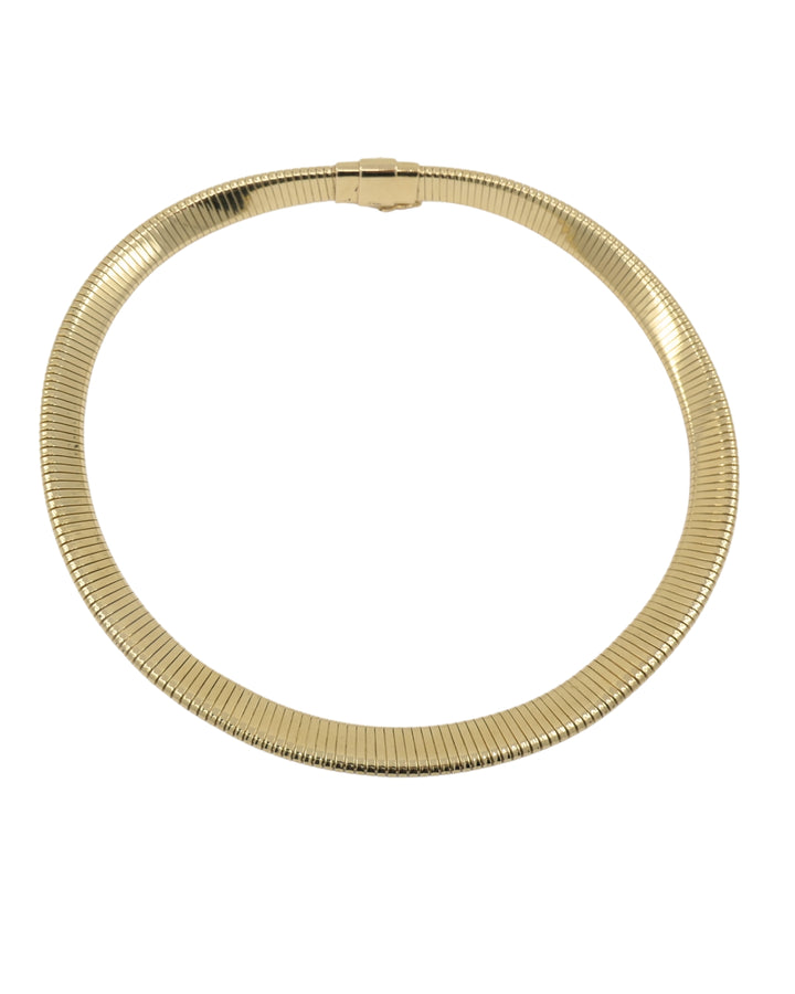 Forstner 14k Gold Necklace Tubogas Style