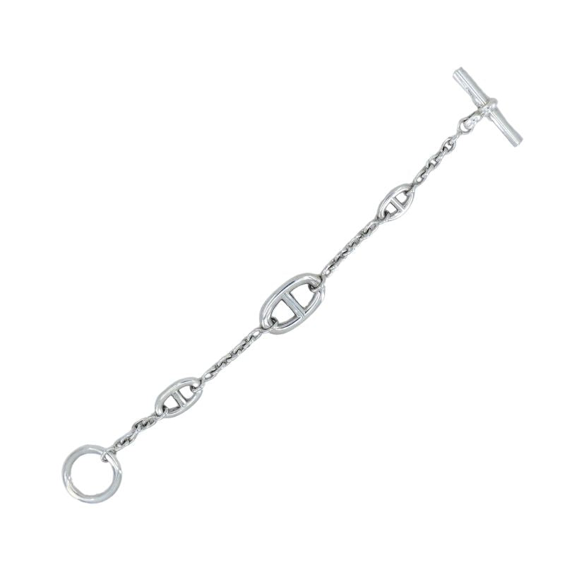 Hermes Sterling Silver Farandole Bracelet