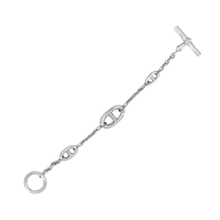 Hermes Sterling Silver Farandole Bracelet