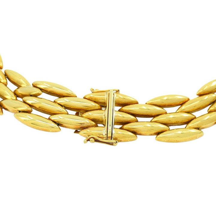 1990 Cartier Gentiane 18k Gold Necklace