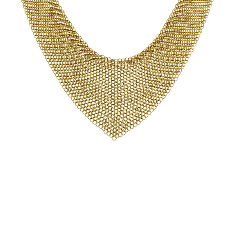 Elsa Peretti for Tiffany & Co. 18k Gold Mesh Necklace