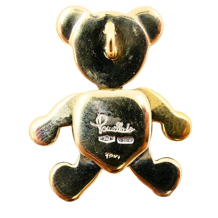 Pomellato Pendant Charm 18K Gold Orsetto Bear