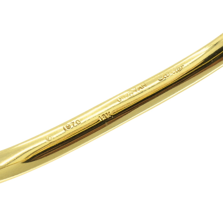 Dinh Van Bracelet for Cartier 18k Gold Minimalist Jewelry Vintage Estate
