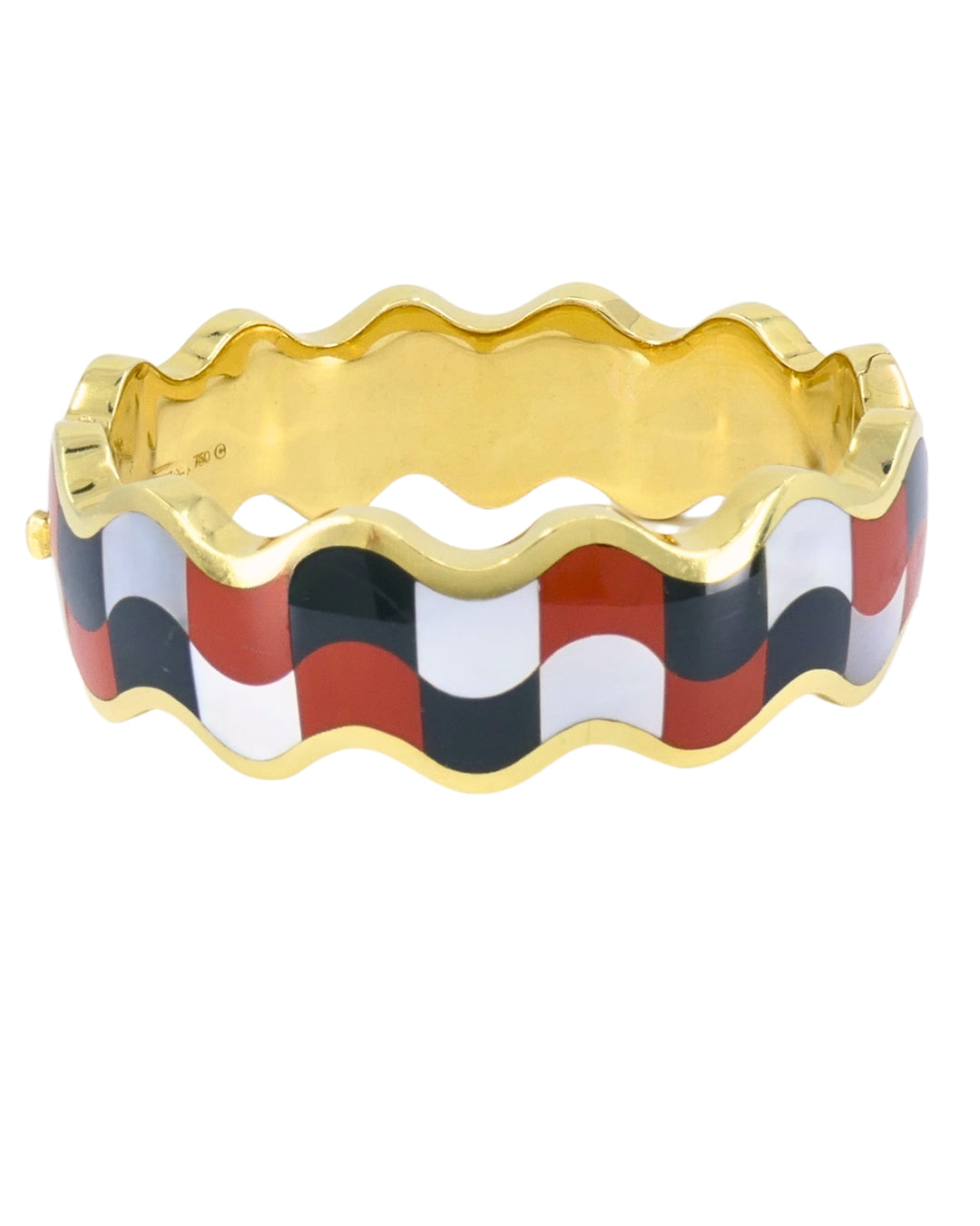 Angela Cummings for Tiffany & Co. Geometric Cuff 18k Gold Bracelet