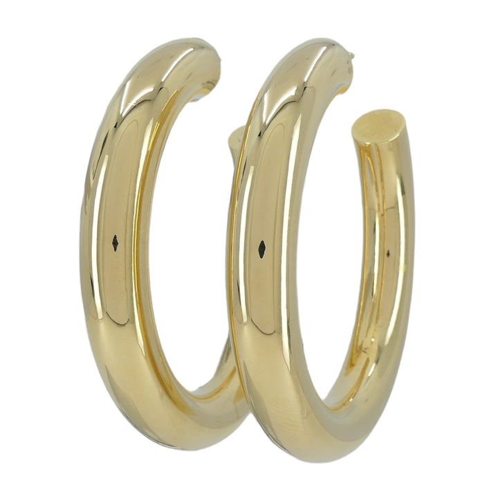 Faraone Mennella 18k Gold Barbella Hoops