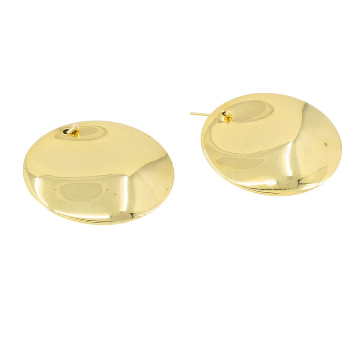Tiffany & Co. Elsa Peretti 18k Gold Large Round Disc Earrings