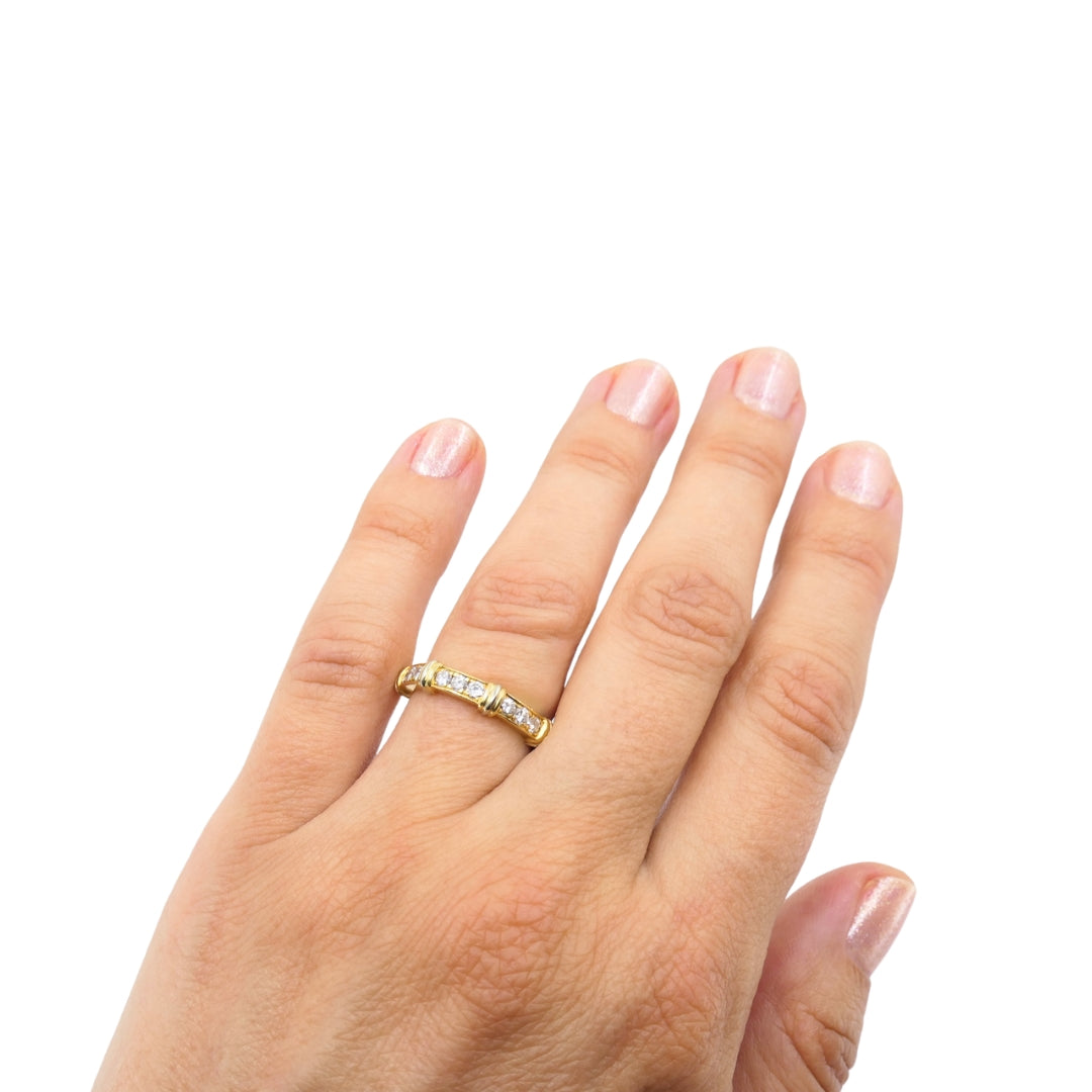 Cartier Diamond Ring Contessa 18k Gold Engagement Ring