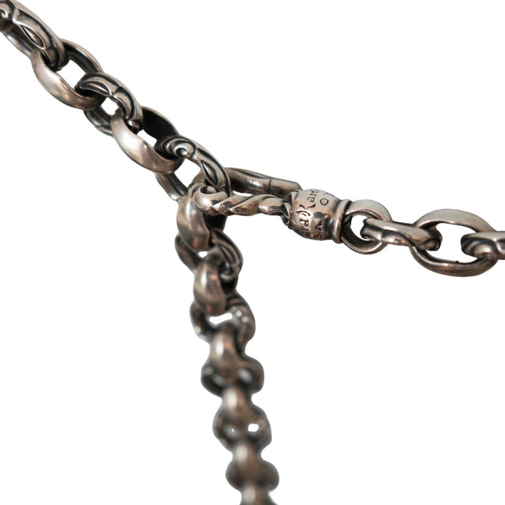 Vintage 1996 Leonard Kamhout Sterling Silver Chain Belt