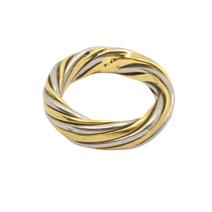 Vintage Van Cleef & Arpels Two-Tone Gold Ring