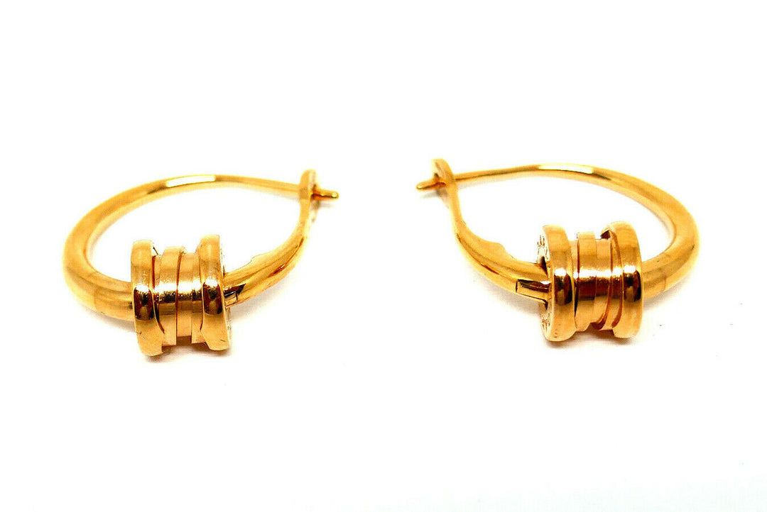 Bulgari B. Zero1 Rose Gold Hoop Earrings